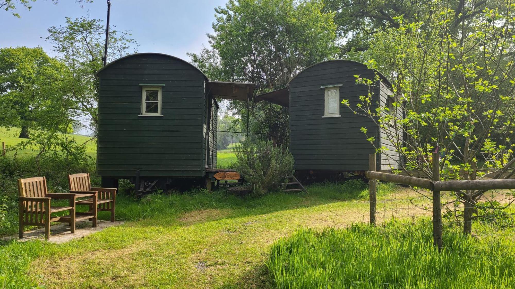Penn Bergeyn Shepherd'S Huts Exeter Exterior foto